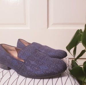 Nine West "Clowd" Navy Loafers